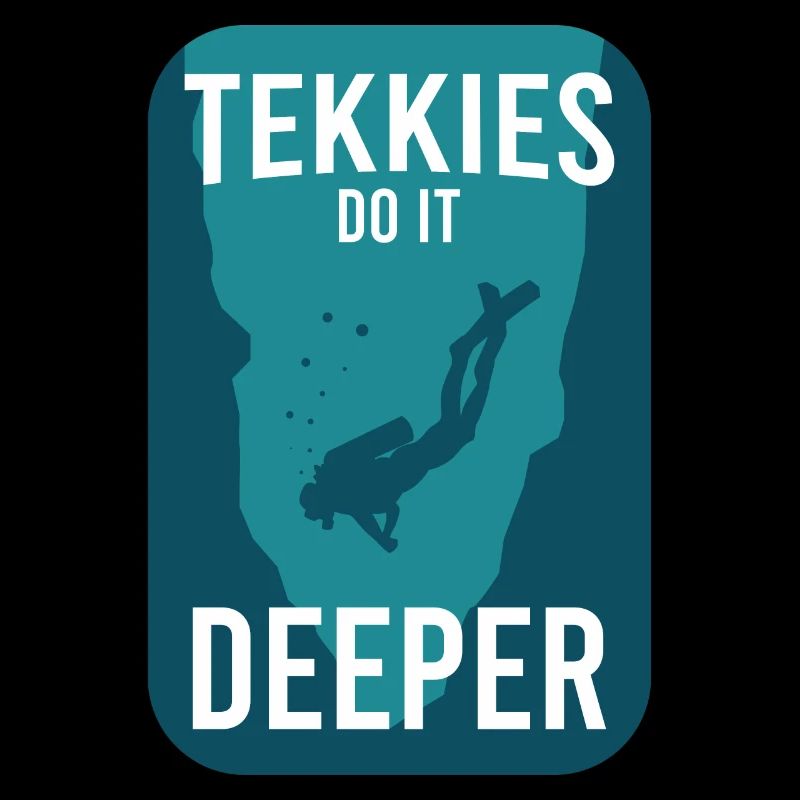 TEC DIVER DO IT DEEPER Cadeau Pour les plongeurs