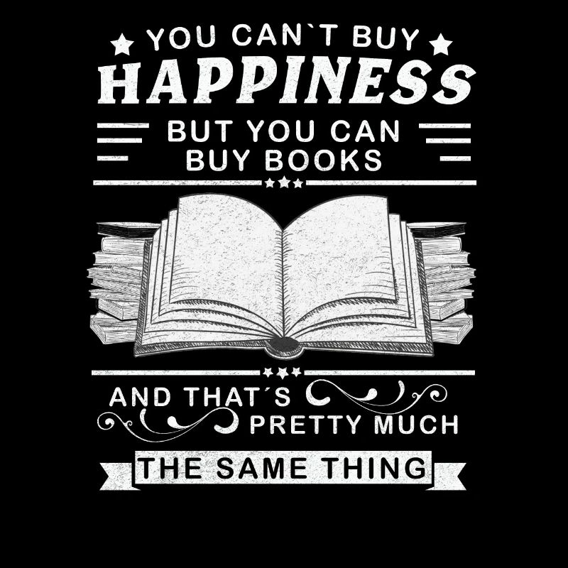 Buch lesen, Glücklich,Bücher Bibliothekar Geschenk