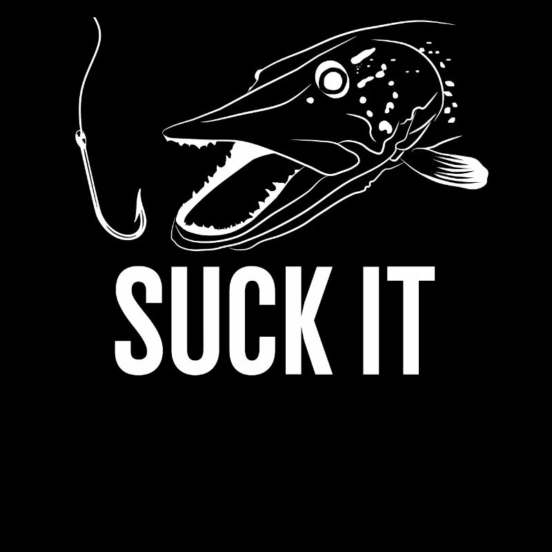 Suck It - Predator, Angler, Angling, Pike