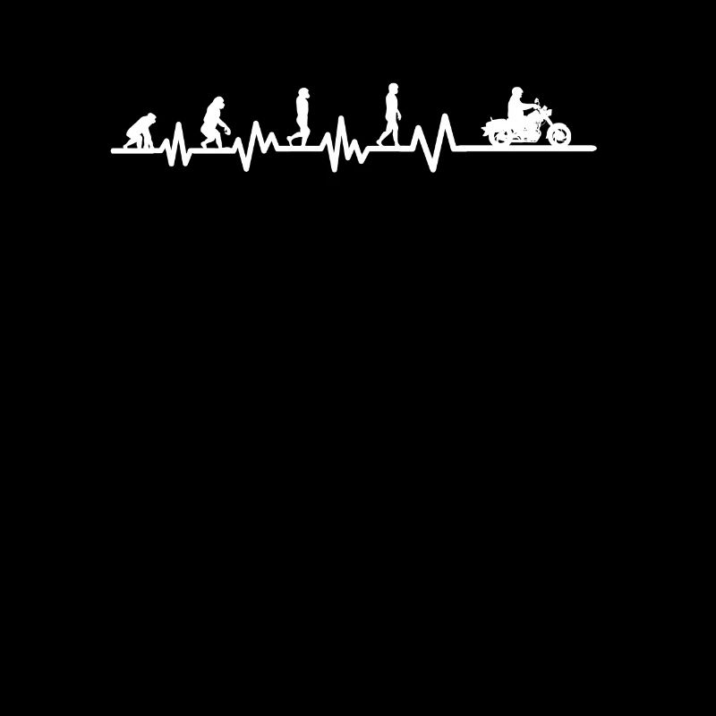 Motorrad Chopper Biker Geschenk · Evolution