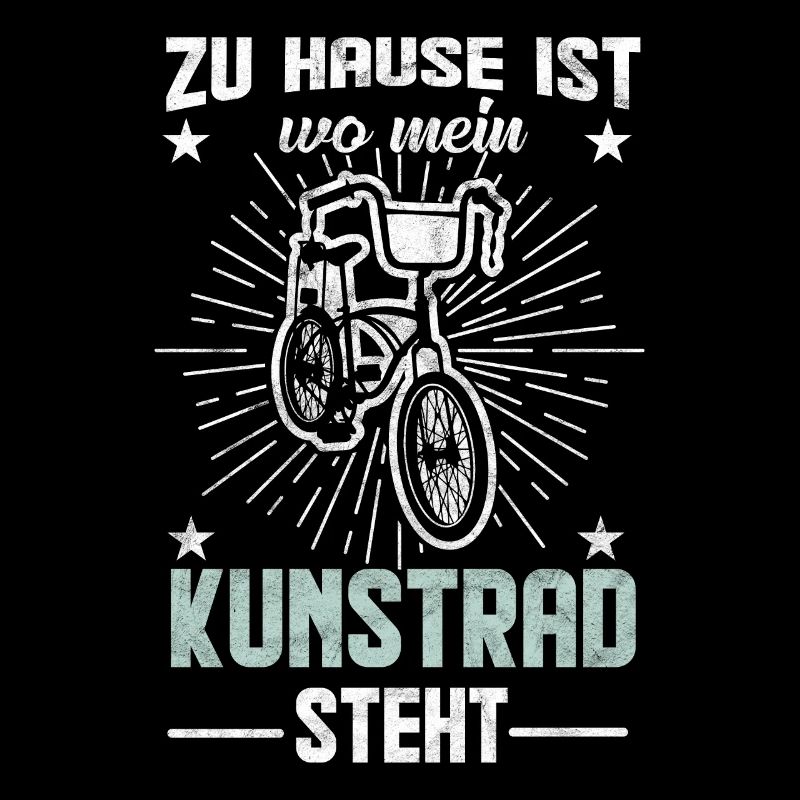 Kunstrad Spruch Geschenkidee