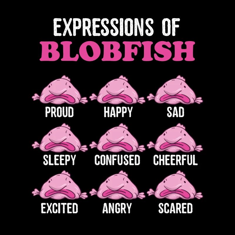 Expressions de Blobfish | Mème drôle de blobfish
