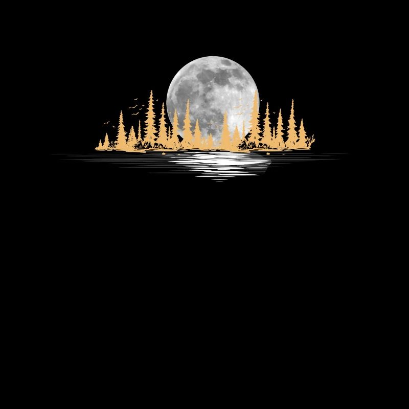 Moon landscape nature