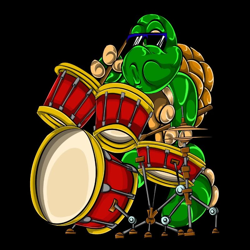 Turtle drummer animal