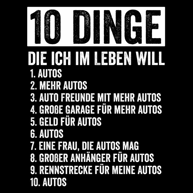Auto Tuning lustiges Sprüche Geschenk