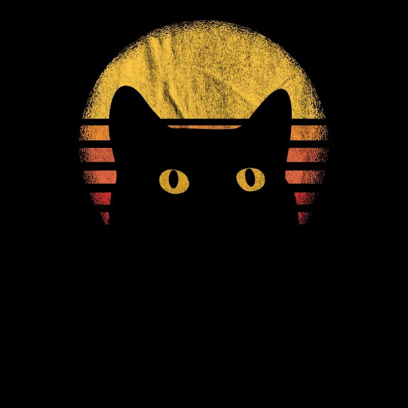 Chats rétro vintage