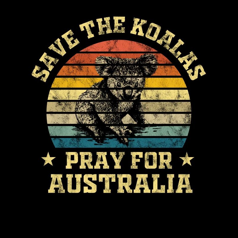 Koala Retro Geschenk