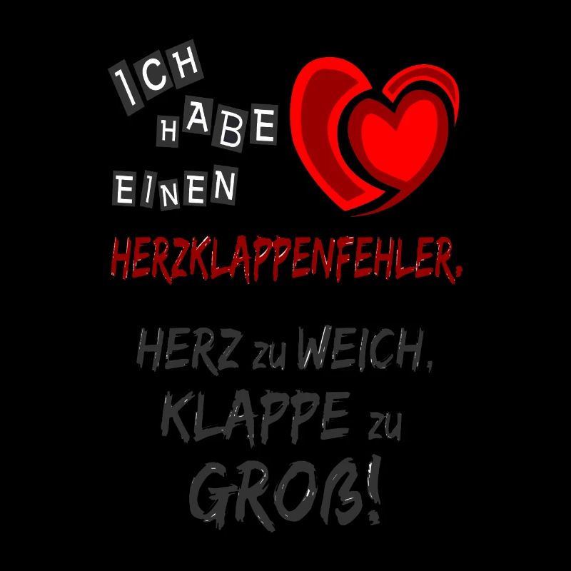 Herzklappenfehler lustige Sprüche Geschenkidee