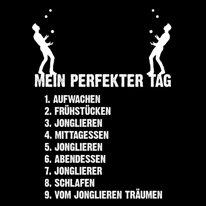 Jongleur Tagesablauf