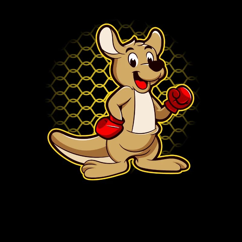 Funny kangaroo Australia humor outback comic