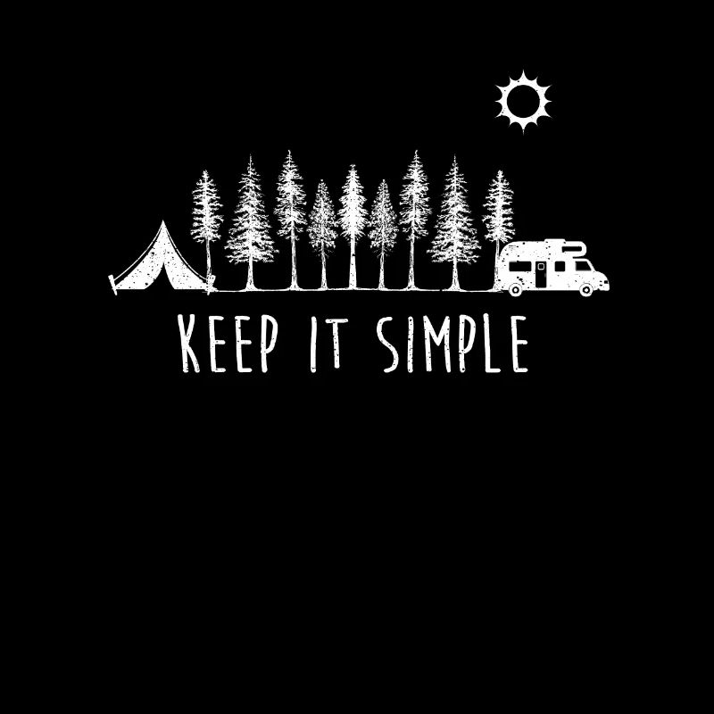 Keep It Simple Camping Randonnée