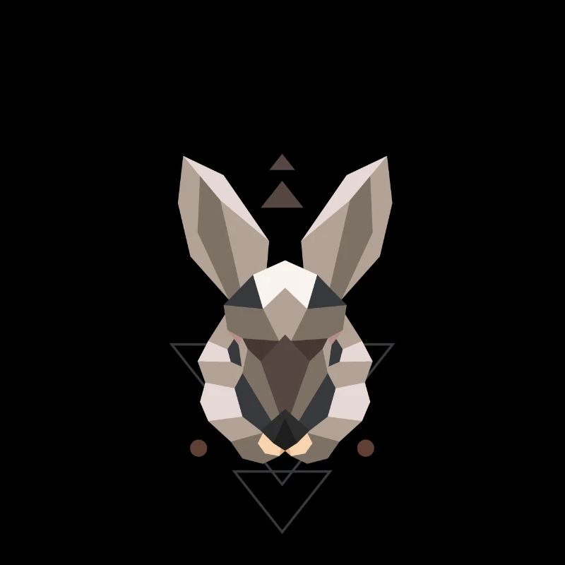 Lapin de type polygone lapin