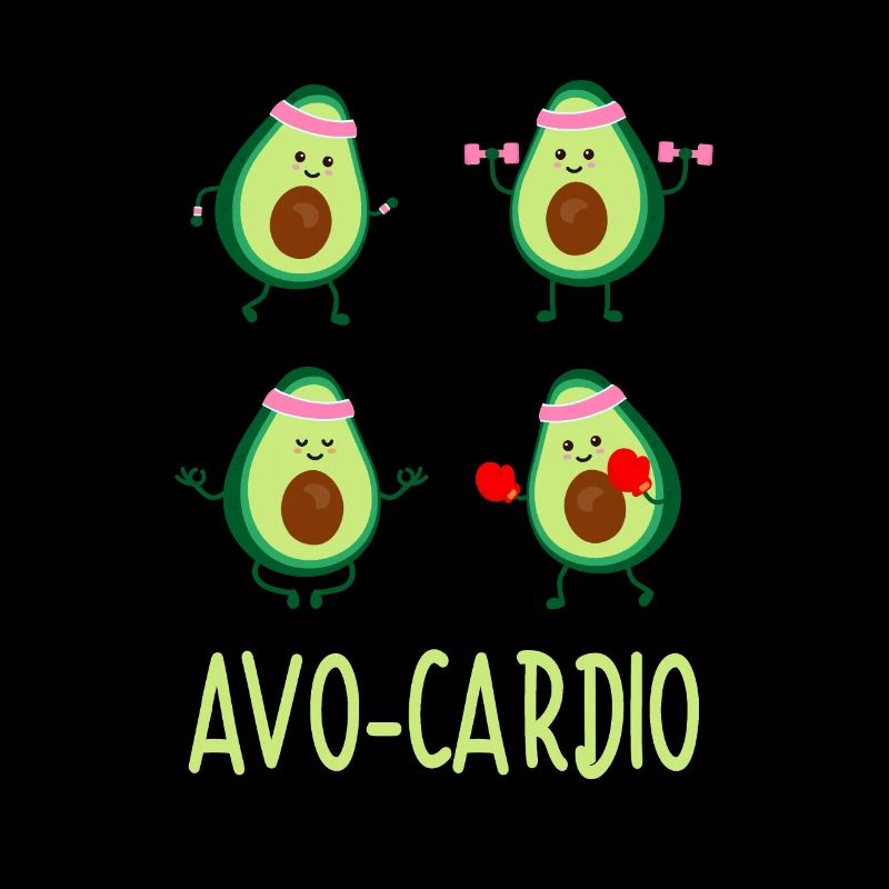 Avocardio Avocado Sport Training Fruit Vegan