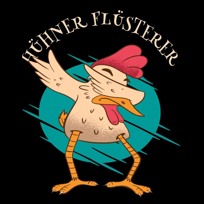 Dabbing Hühner Fluesterer