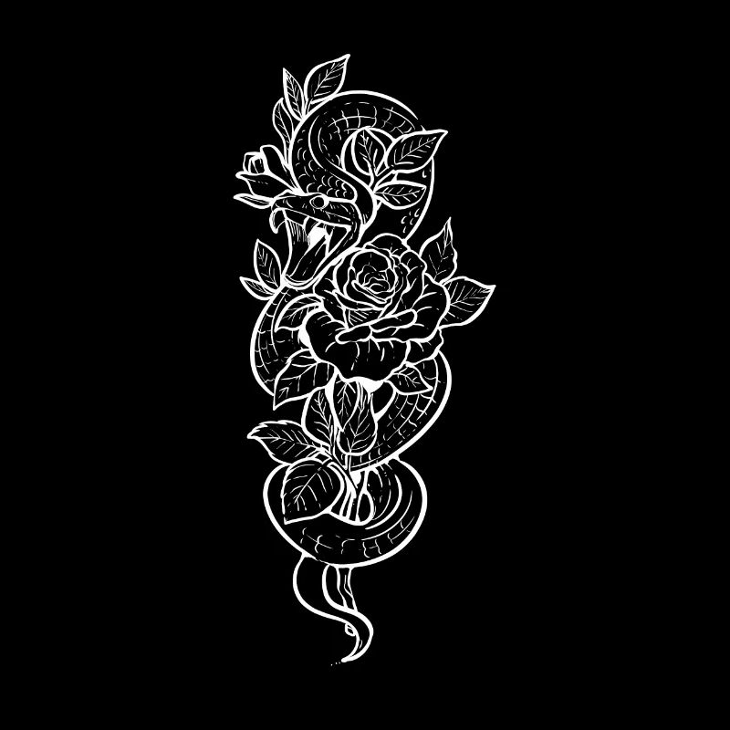 Snake Rose Schlange Besitzer oder Florist Geschenk