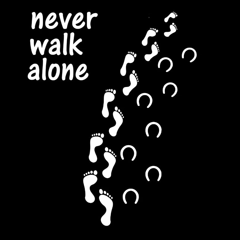never walk alone pferd