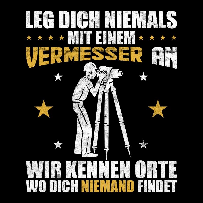 Witzige Vermesser Geschenkidee