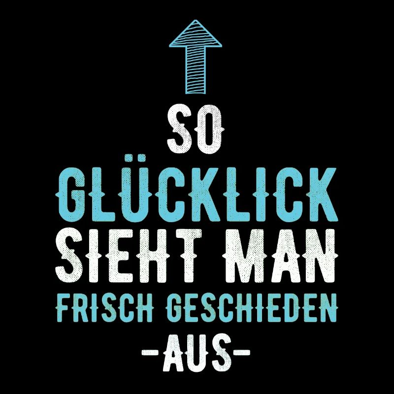 Geschieden Scheidung Glücklicher Single Ex Ehe