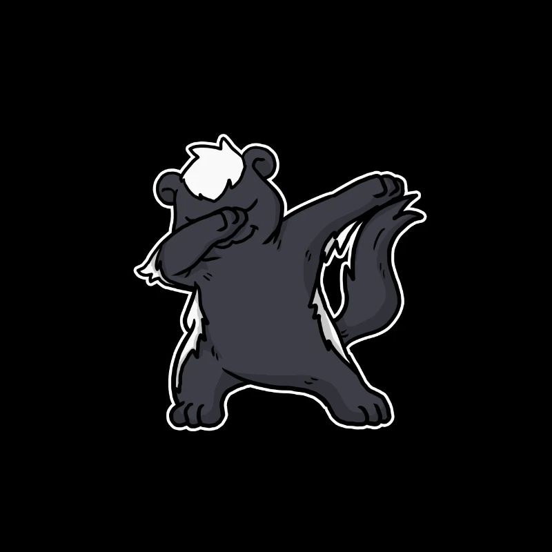 Funny Dabbing Badger Dab Dance Polecat Lover Gift