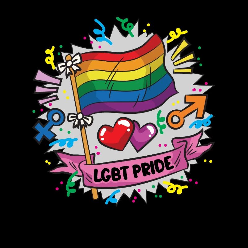 LGBT PRIDE Regenbogen Fahne Stolz bunt farbenfroh