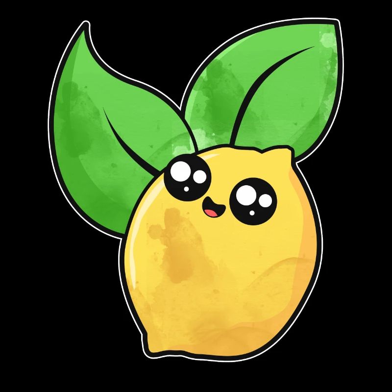 Cute lemon face