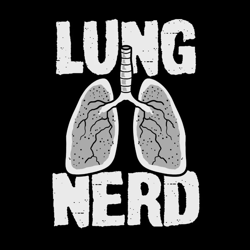 Therapist Funny Lung Nerd Job Gift