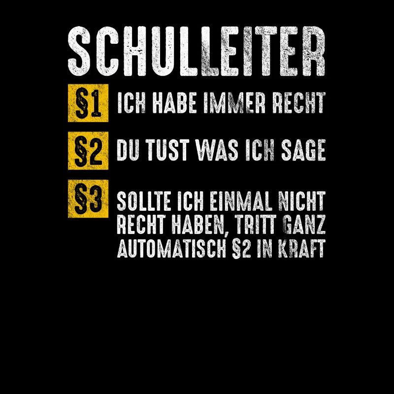 Lustiges Schulleiter Geschenk