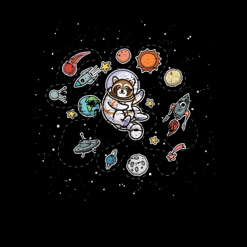 Waschbär Bandit Kinder