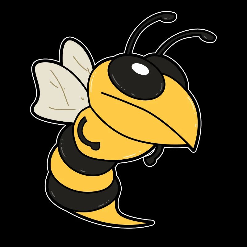 Frelon de dessin animé