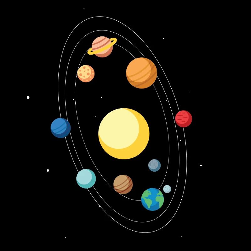 NASA Sonnensystem Klassisch Weltraum Geschenkidee