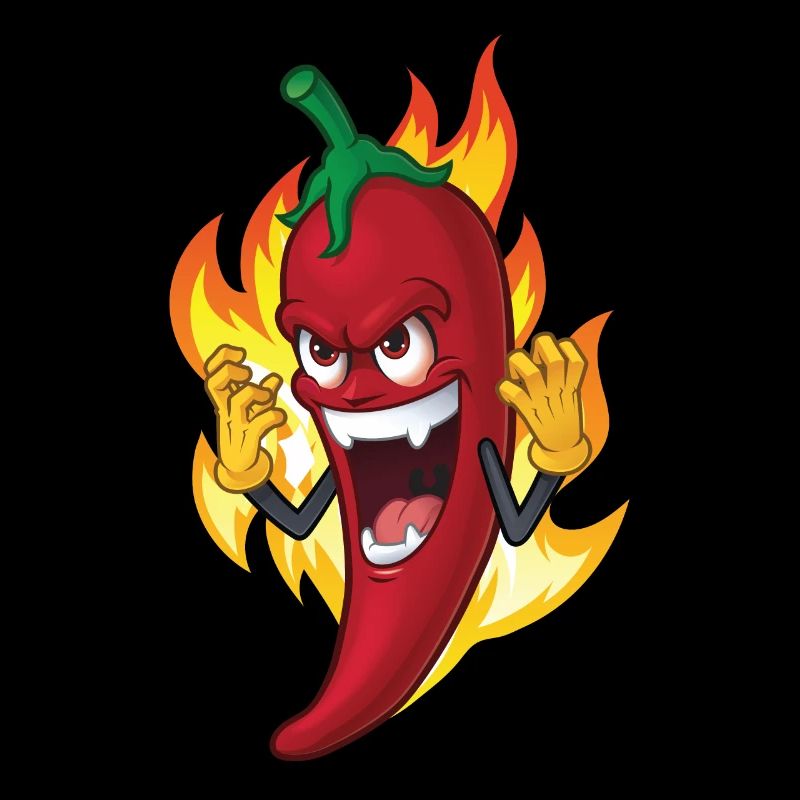 Chili Pfeffer Scharfes Essen Geschenkidee