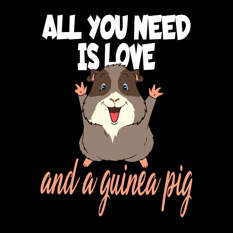 Conception d'amour et de cochons d'Inde