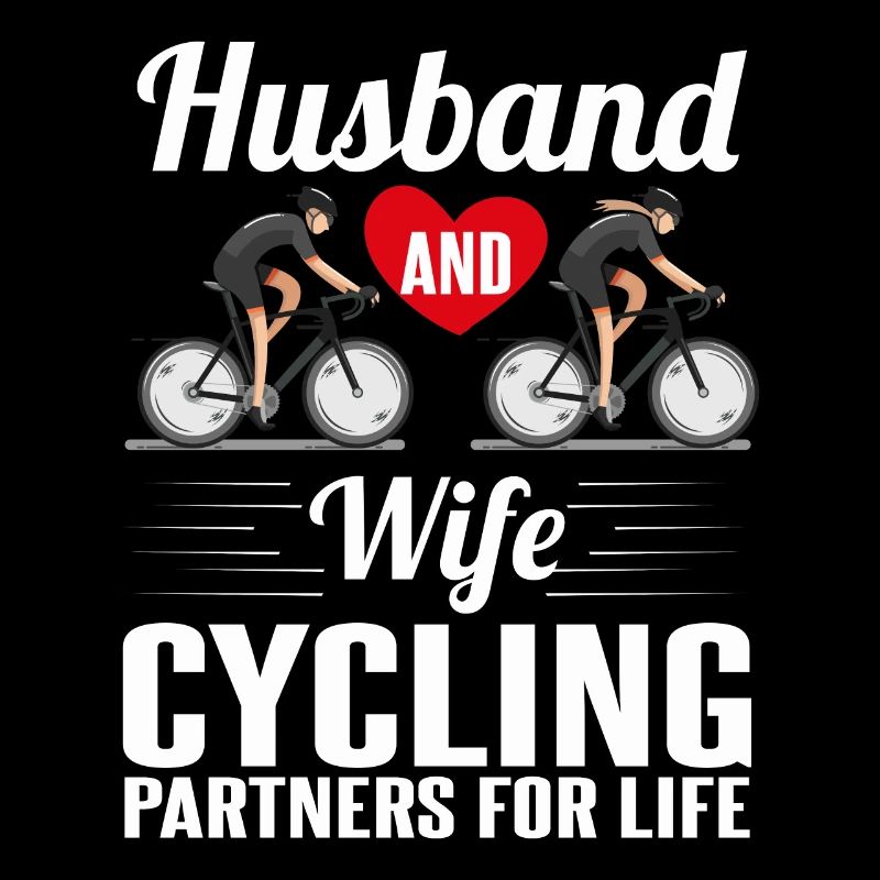 Radfahrer Partner Ehemann Ehefrau Fahrrad Liebe