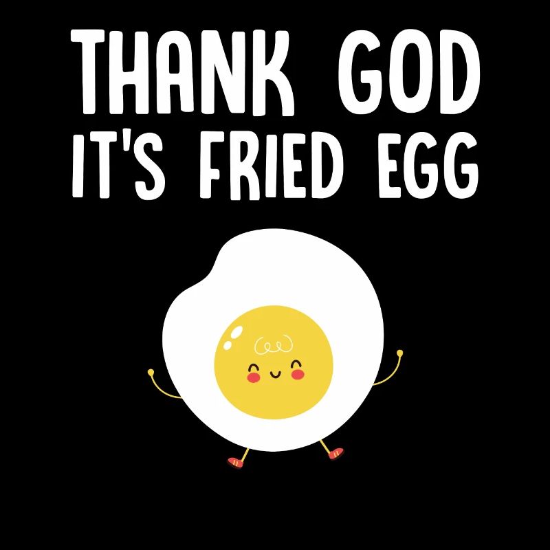 Friday Fried Egg - Funny Design