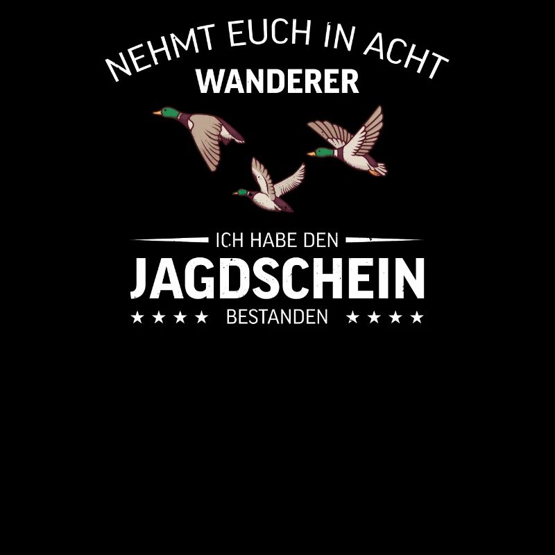 Jagdschein Jägerprüfung Jäger Jagd Hirsch Geschenk