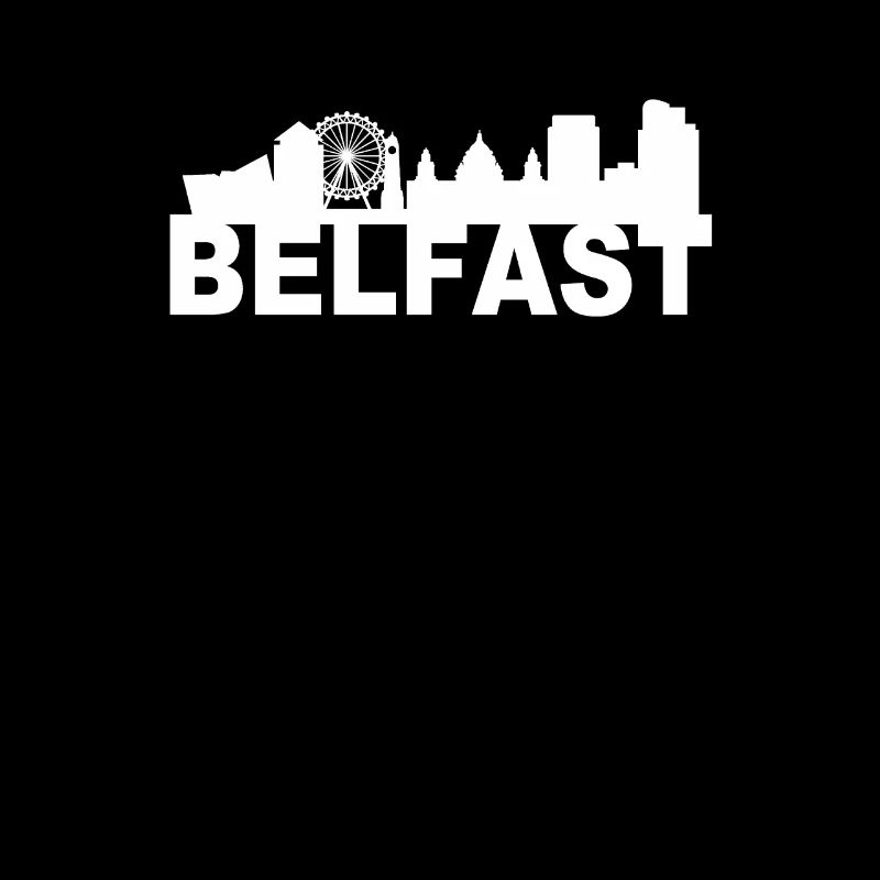 Belfast Großbritannien Skyline Geschenkidee