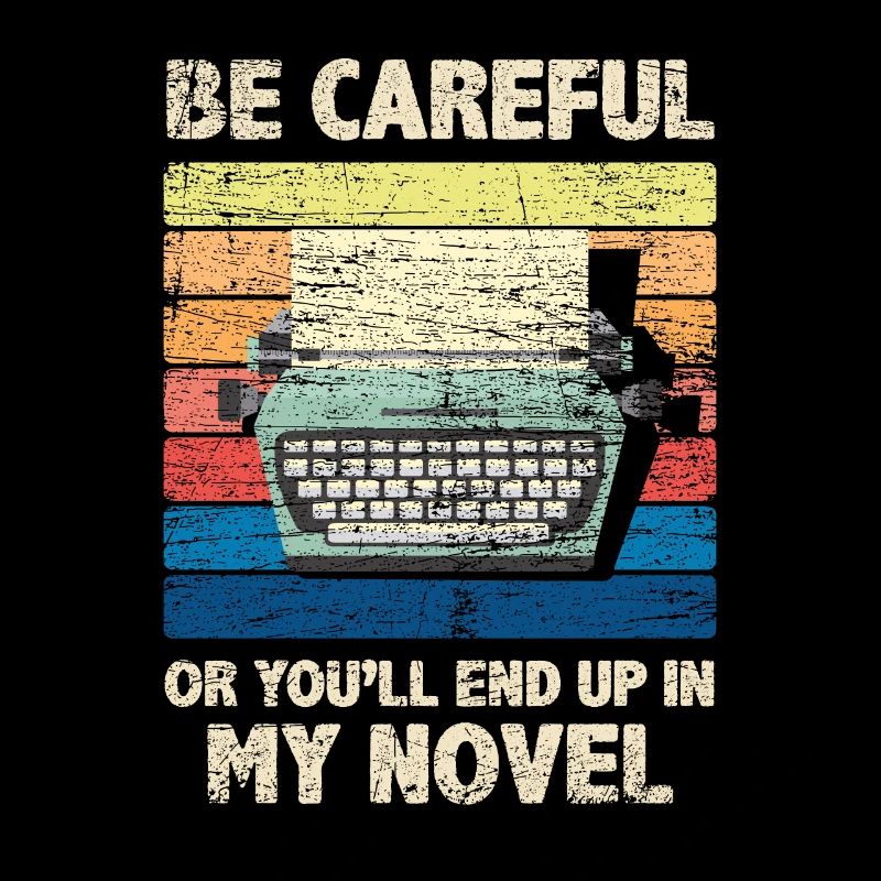 Machine à écrire rétro auteur