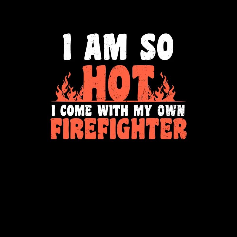 Feuerwehrmann Freundin Ich bin so heiß Geschenk