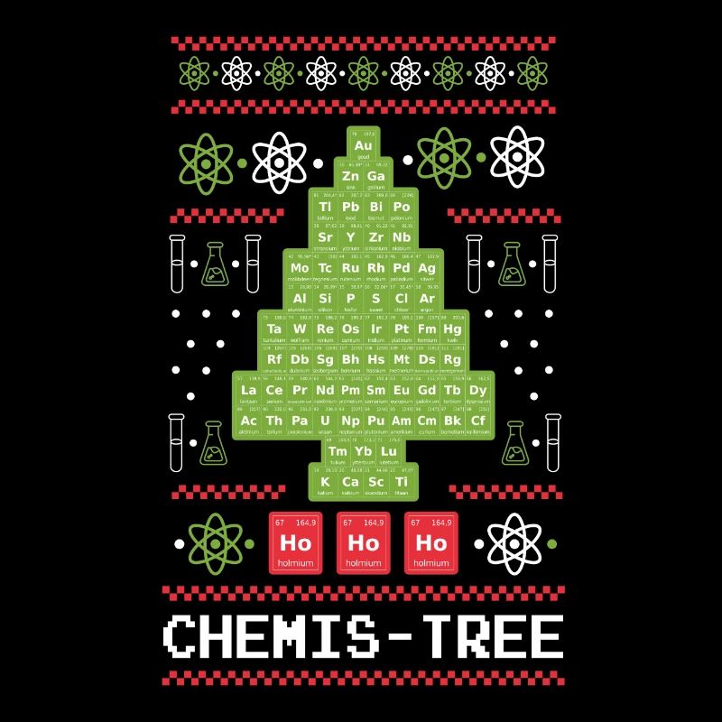 Professeur de sapin de Noël Chemis-Tree chimiste
