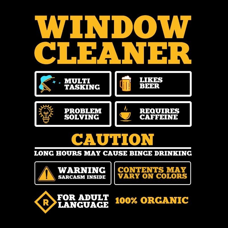Fensterputzer Geschenkidee
