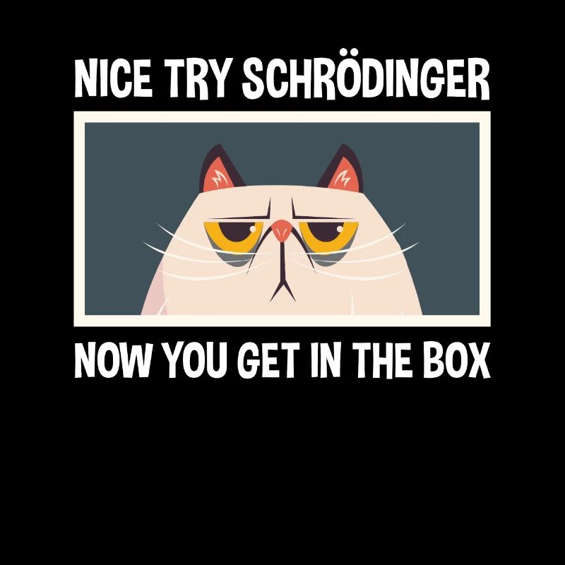 Netter Versuch Schrödinger Physik Physiker