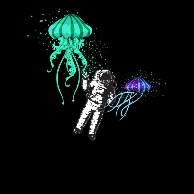 Cosmonaute méduse