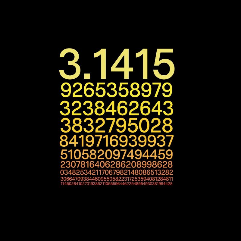 Pi math math numéro