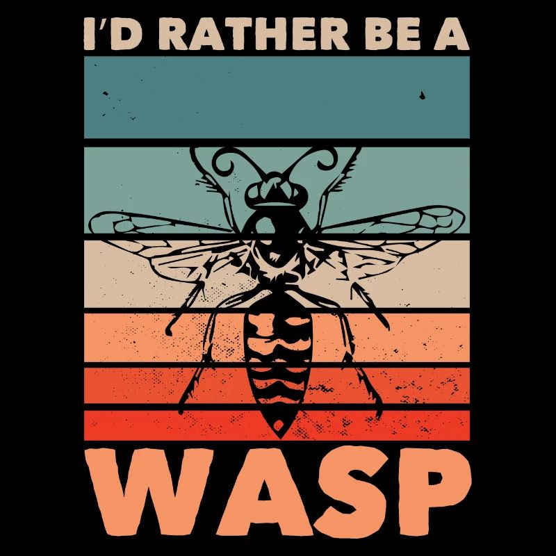 WASP Wespe Guêpe Abeille