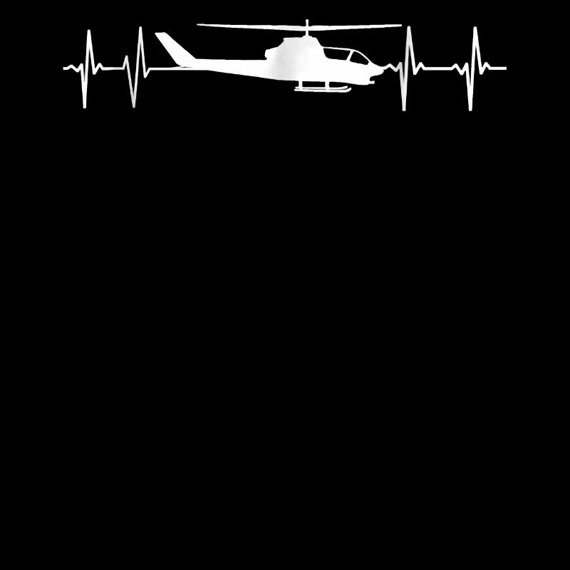 Hubschrauberpilot Heartbeat Ekg Pulse