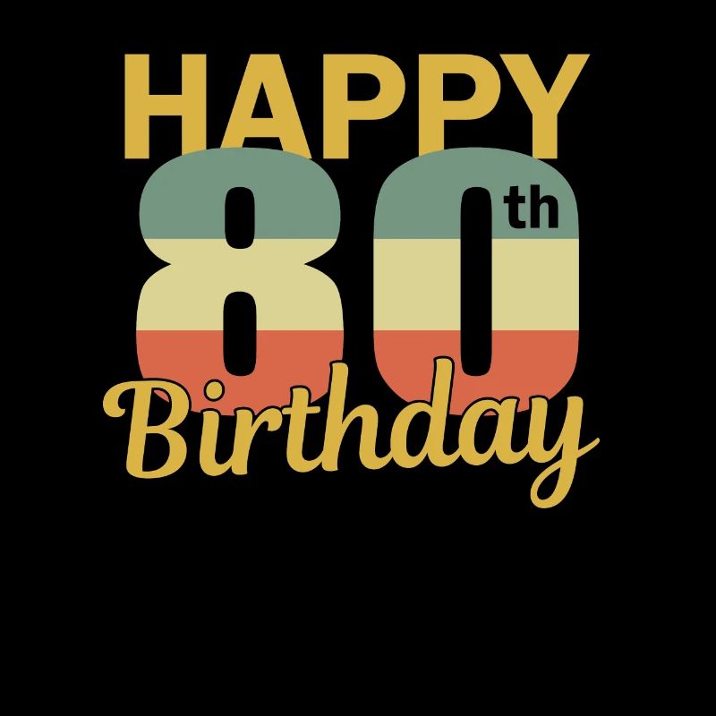 80 years 80th birthday gift