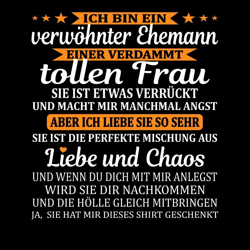 Mann Ehepartner Geschenk Verwöhnter Ehemann Kerl