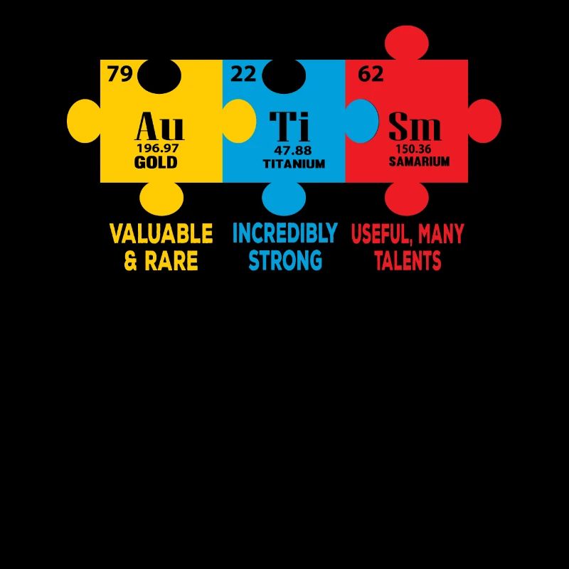 Autism Awareness elements