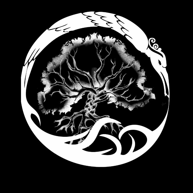 Celtic Irland Wikinger Keltisch Knoten Muster Baum