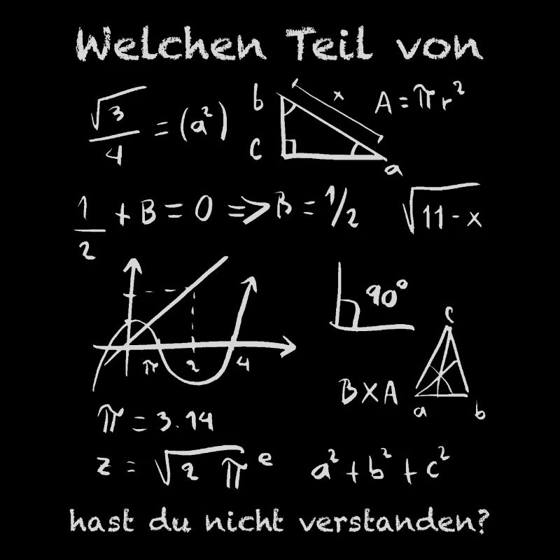 Welchen Teil von hast du nicht verstanden Mathe